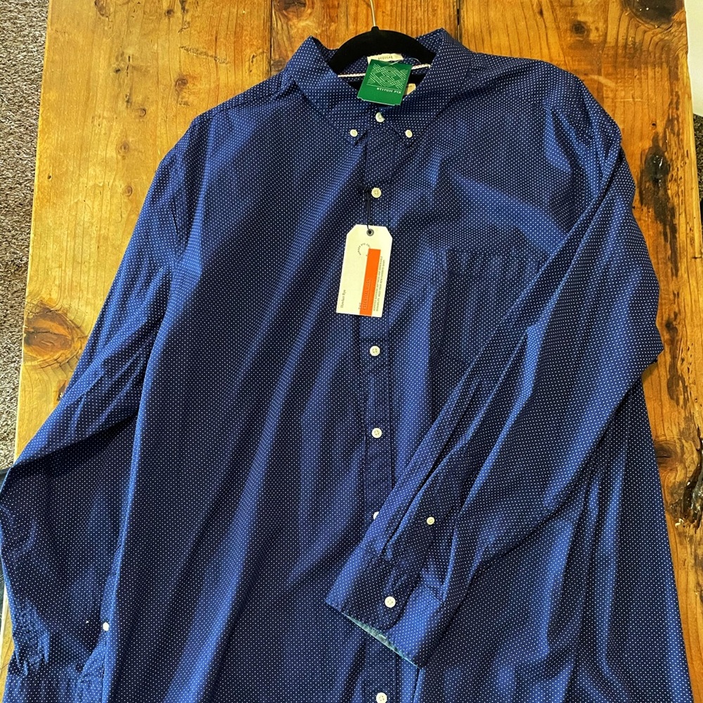 Hawker Rye (Stitch Fix) button up dress shirt 3XL